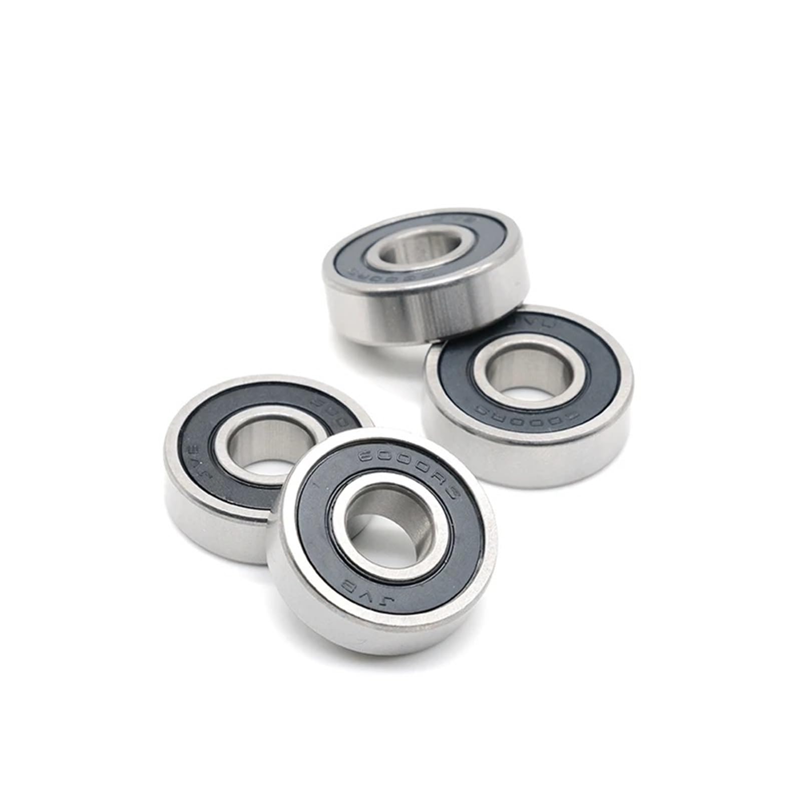 Lot de 4 roulements à billes 6000-2RS 10 x 26 x 8 mm for pivot de cadre
