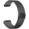 Amzpas Quick Release Metal Watch Band 20mm 22mm Stainless Steel Watch Strap,Mesh Magnetic Replacement Band for Samsung Galaxy Watch 40mm 44mm
