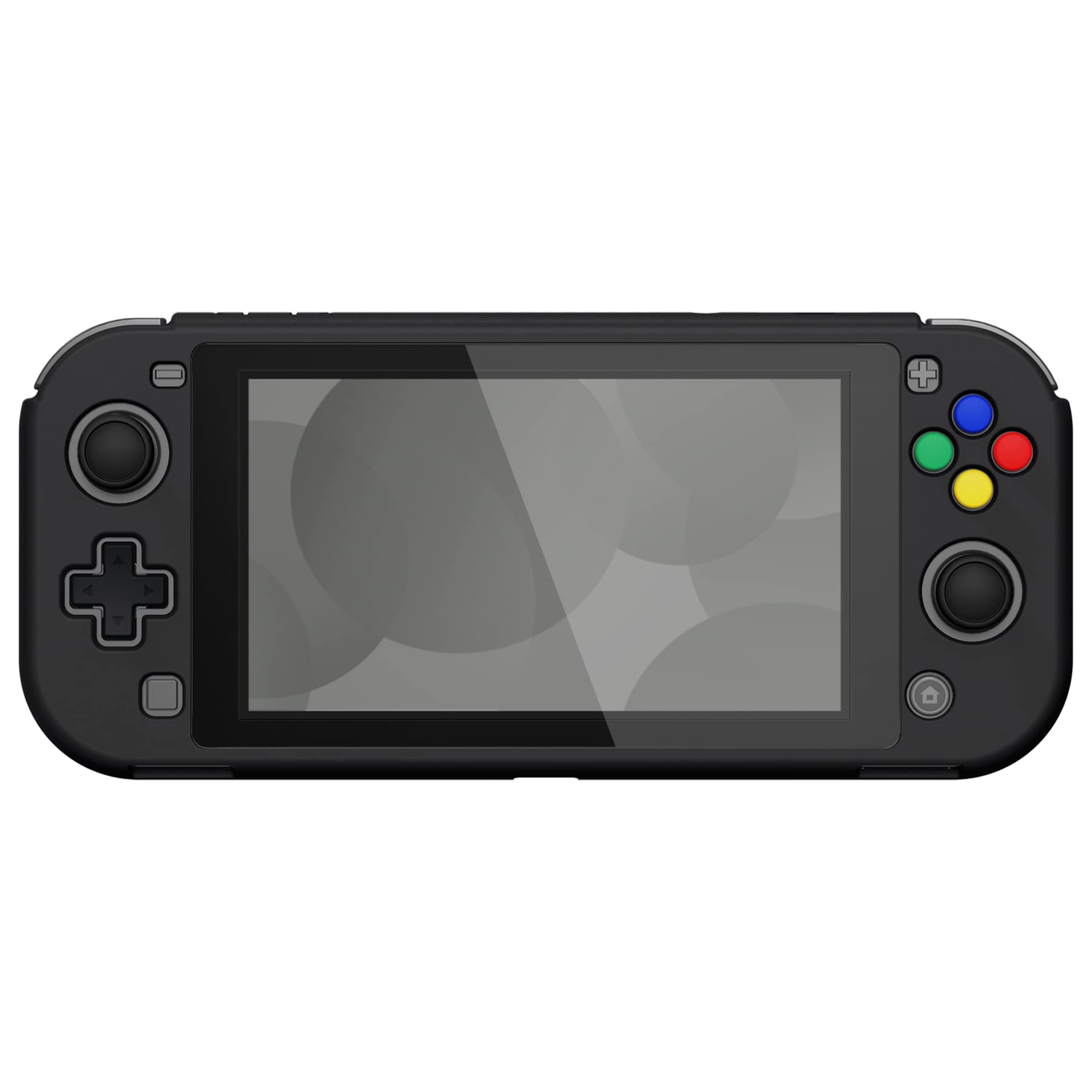 eXtremeRate PlayVital Funda Protectora para Nintendo Switch Lite | Carcasa Rígida de PC, Protección Diaria, Ajuste Preciso, Instalación Sencilla, Color Negro
