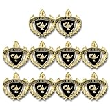 Shop Awards and Gifts 1 Inch Academic Enamel Lapel Pins, Perfect Attendance, Pack of 10