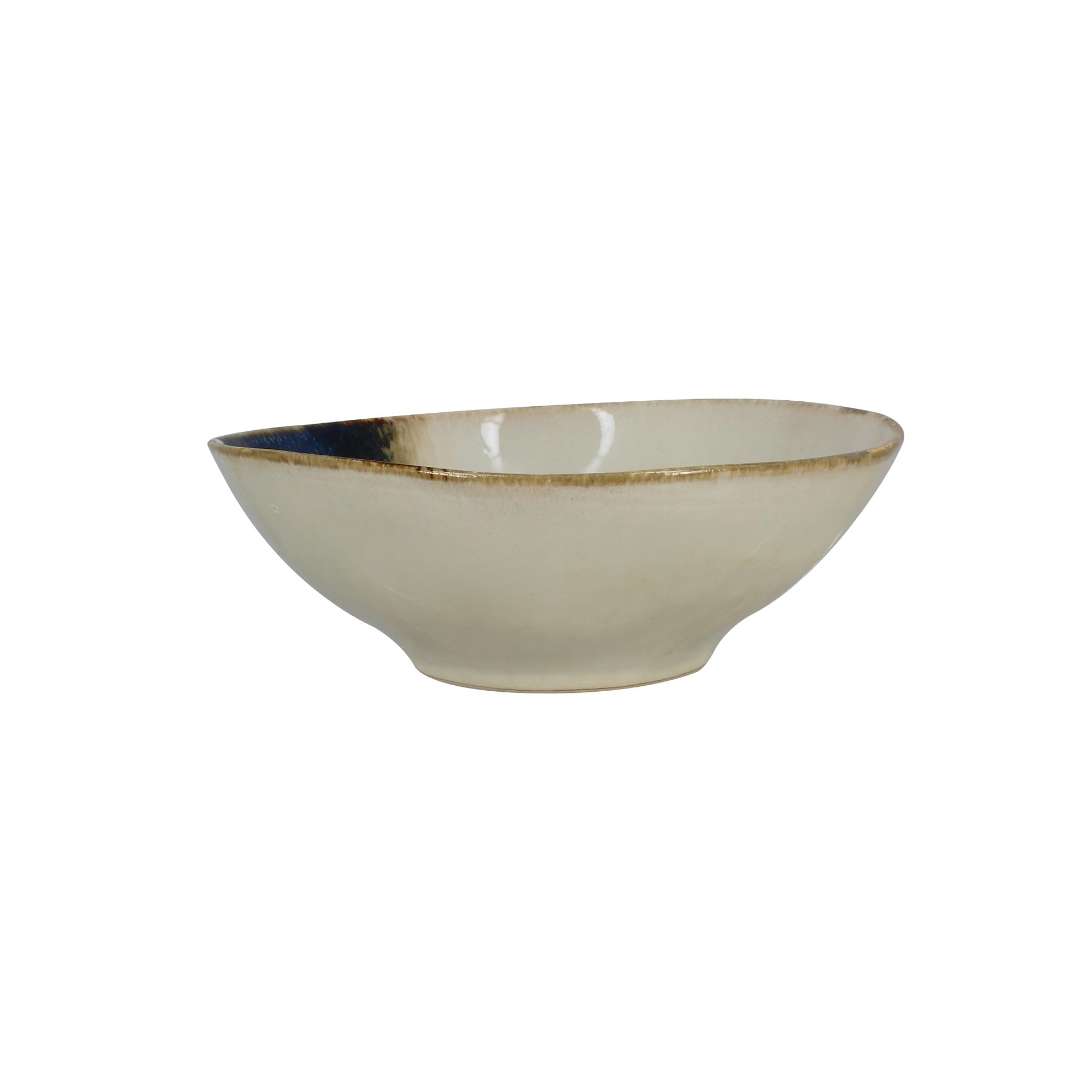 OGO LIVING - Lot 6 coupelles katanga 20cm en grès blanc - 2614715