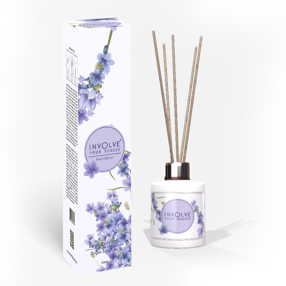 Involve Pura English Lavender Reed Diffuser Set Oil Diffuser & Reed