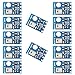 EC Buying 12Pcs AHT10 Digital Sensor Module Temperature and Humidity Sensor High Precision Digital Temperature and Humidity Sensor Measurement Module I2C Communication Replace DHT11 SHT20 AM2302