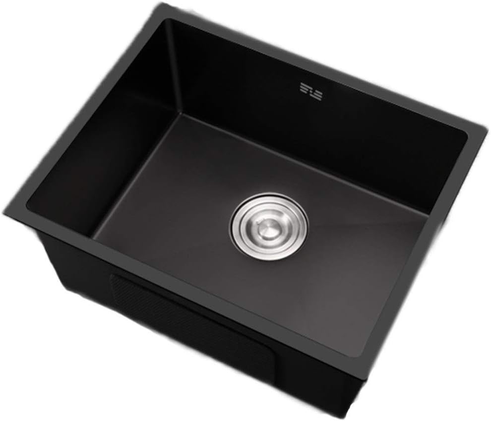 Western Restaurant Cafe Under Counter Basin Wash Cup Container Single Slot Bar Sink Thickening Stainless Steel Household Sink Gift