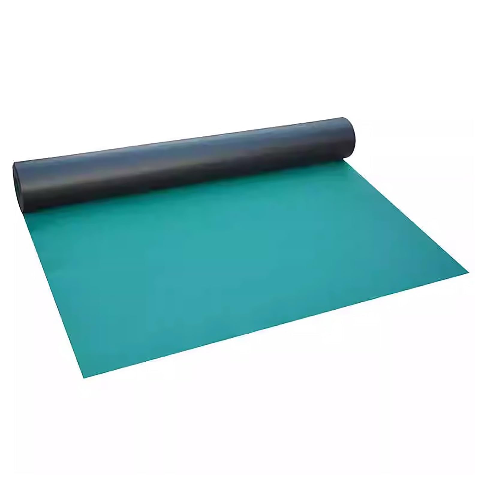 Tapete antiestático, 2 mm de espesor, verde, varios tamaños, tapete for mesa de laboratorio, tapete de goma for banco de trabajo de mantenimiento(0.8x1.2meter/2.6x3.9ft)