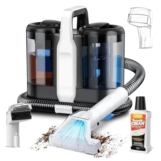 600W Portable Spot Cleaner with 18KPa Suction