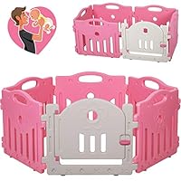 Algopix Similar Product 7 - Adjustable Baby Playpen 6 Panel Playard