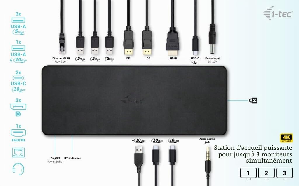 Station d'accueil i-tec Gen 2 Pro