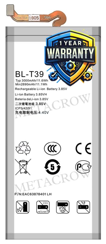 Image of Original BL-T39 Battery Compatible with LG G7 ThinQ - (3000mAh) - 1 Year Warranty BC46