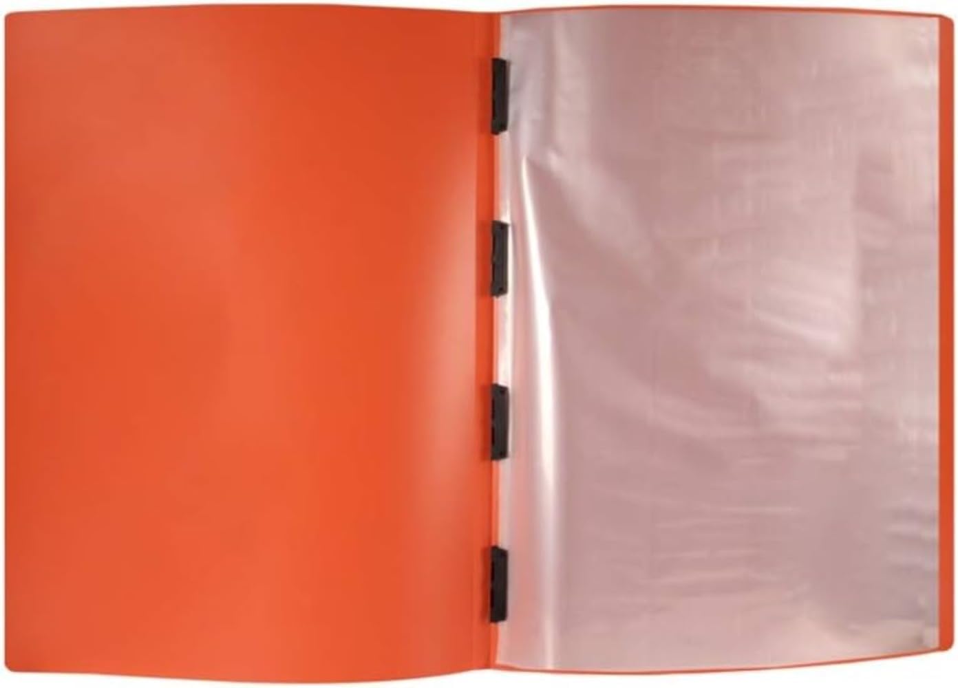 ファイルディバイダ フォルダ、A1ファイル収納庫（プラスチック製 (オレンジ色)