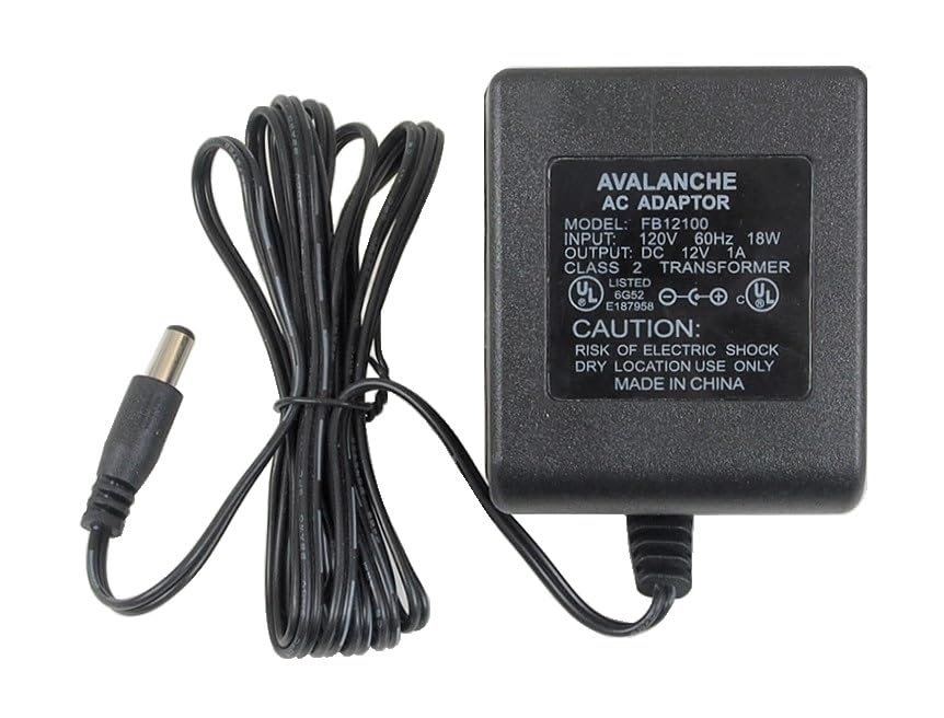 AC/DC Class 2 Transformer Adapter Input 120VAC 60Hz 18W / Output