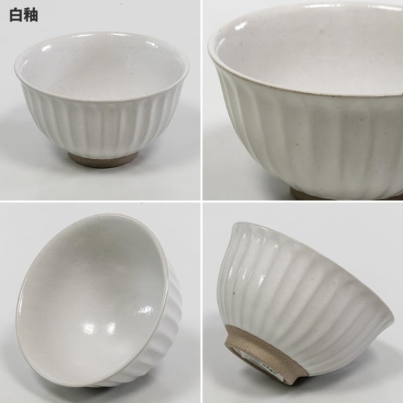 Shigi White Glaze Rice Bowl