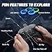 Drones for Kids, 3in1 Battle Drone with LED Lights, 3D Flip, Circle Fly, Altitude Hold, Remote Control Car Functions, Mini Drone for Boys Girls 4-8 6-12 Christmas and Birthday Gifts