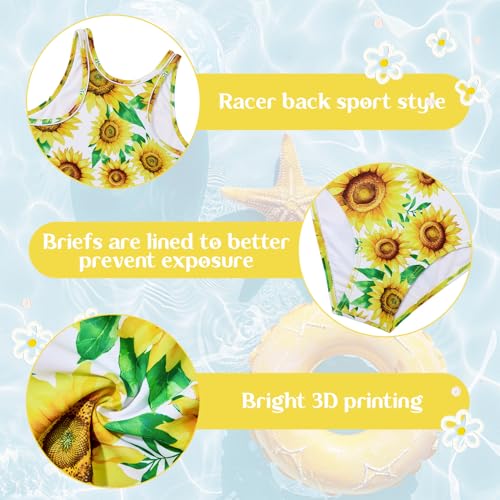 Image of Century Star Girls Tankini Swimsuit UPF 50+ Racerback Bathing Suit for Teen Girls 2 Piece Swimsuit Summer Beach Swimwear