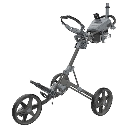 Clicgear Model 4.5 Golf Push Cart, Premium 3-Wheel Foldable Walking