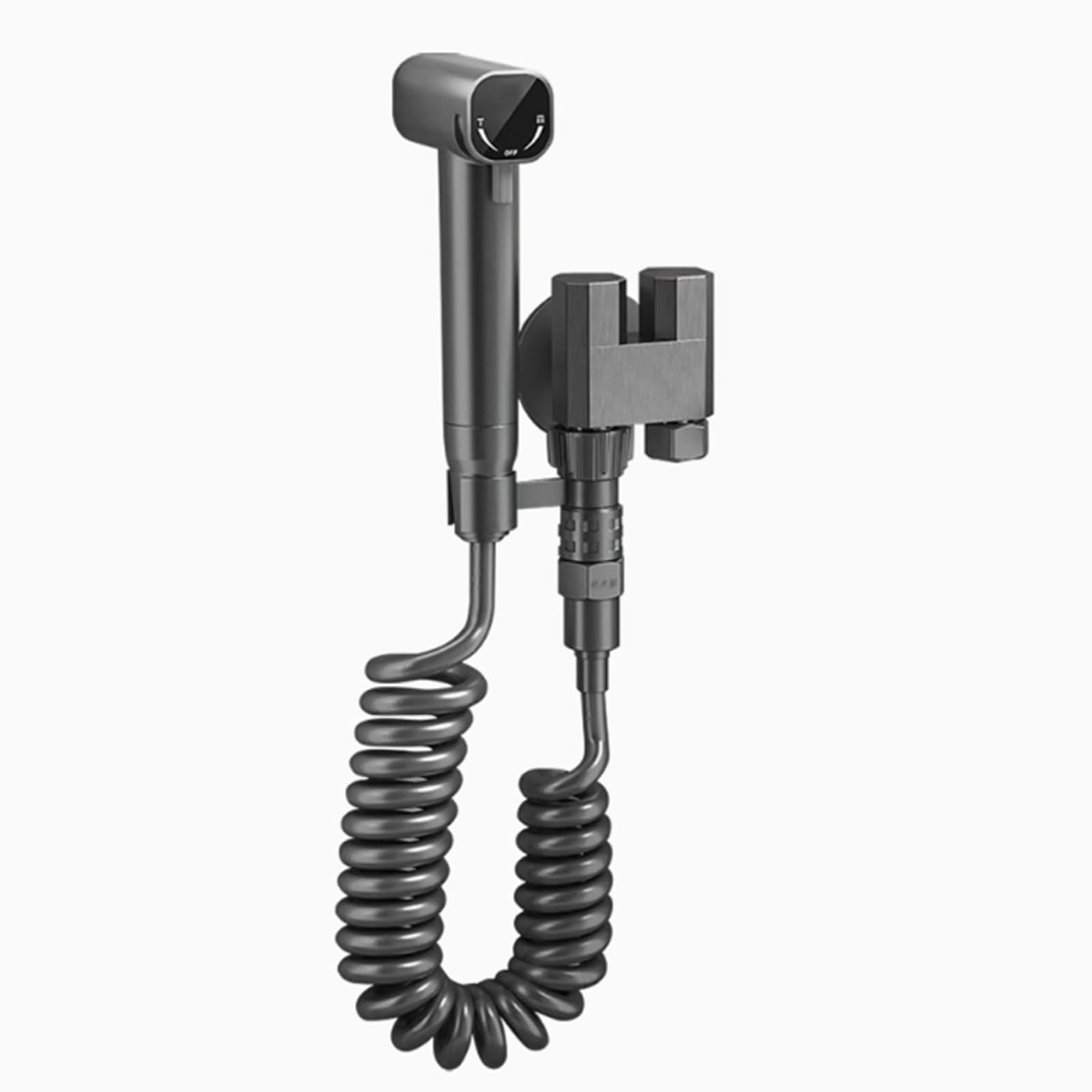 Duchas Higienicas para Wc Gris Grifo Bidet para Wc para Inodoro,Baño de Mascotas,Higiene Personal