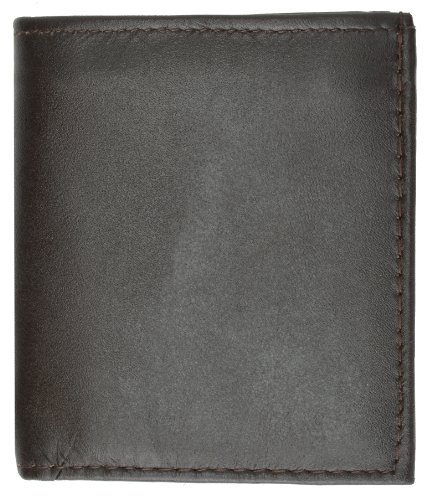MARSHAL Genuine Lambskin Soft Leather Bifold Credit Card L Shape Wallet4