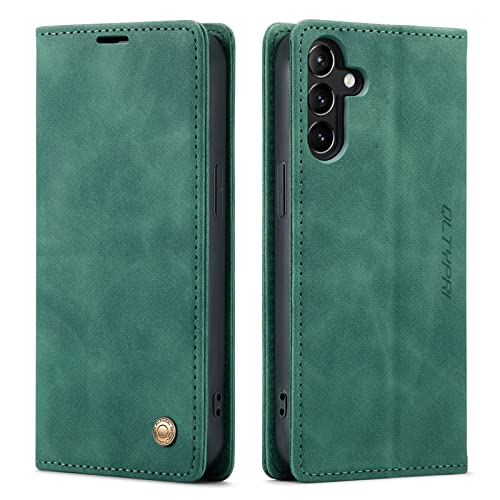 Housse Samsung Galaxy A54 Antichoc avec Fentes Cartes et Protection Cuir