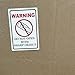 300pcs Do Not Open with Sharp Object Industrial Warning Labels 2x3 inch International Special Handling Shipping Pallet Stickers for Christmas Shipping,Handling,Packing,Moving