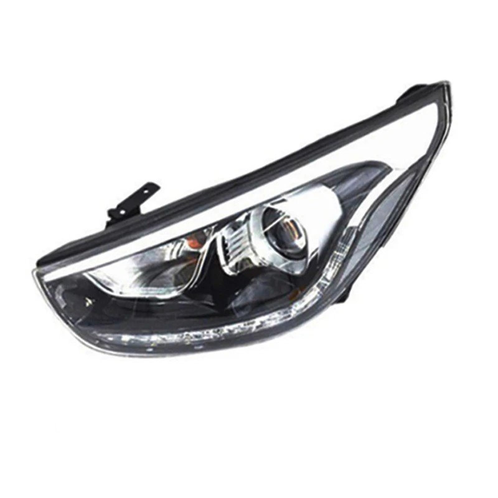 Faro Anteriore Per Hyundai Per Ix35 2009 2010 2011 2012 2013 2014 2015 2016 Paraurti Anteriore Gruppo Ottico Anteriore LED Accessori Per Auto Gruppo Fari Anteriori(Right 13-16 9 pin)