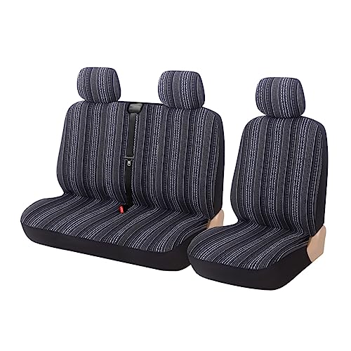 Housse de siège de voiture 1 + 2 lavable pour protéger la banquette avant
