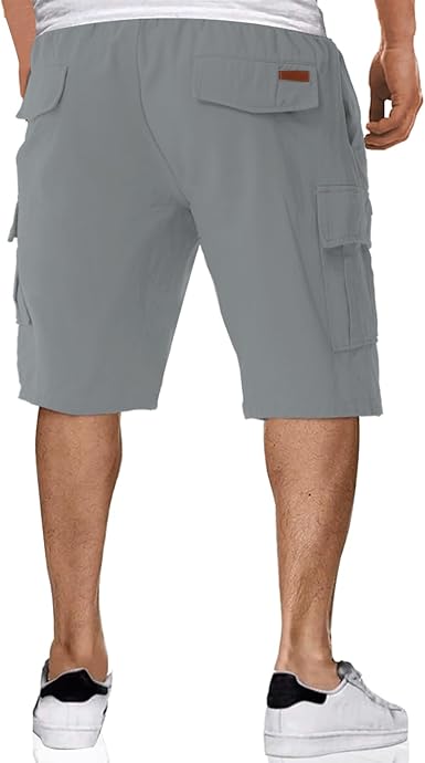 Short,Shorts Cargo Pour Hommes, S Courts, Qualité En Coton