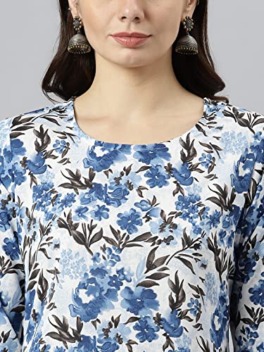 Image of ANNI DESIGNER Women's Crepe Regular Kurta
