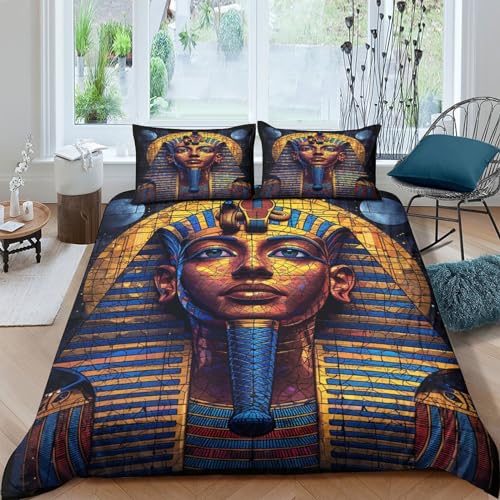 Housse de couette pharaon 220 x 240 cm en microfibre chic - 2