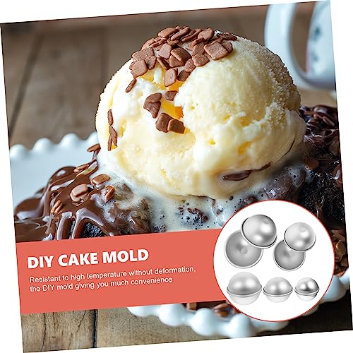 Set 5 Pares Moldes Bola de Sal de Baño para DIY miniatura 6
