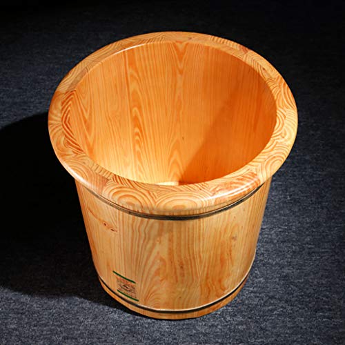 Tina de madera para pies para pedicura y spa miniatura 4