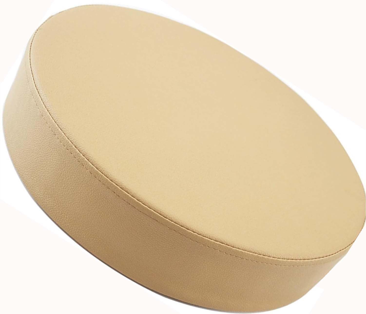 Chair Cushions Round ,35/40/45/50cm Kitchen Seat Pads，Waterproof Outdoor Seat Cushions，Indoor Kitchen Office Chair Cushion Removable for Outdoor Indoor Garden Furniture(Color 10,45x5cm/17.7x2in)