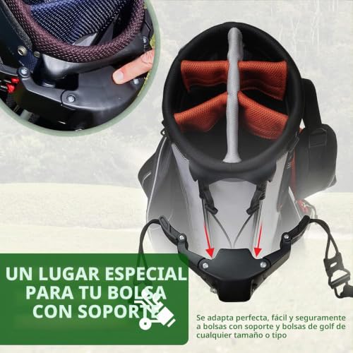 Miniatura 5 de Caddytek Caddylite 11.5 V3 Carrito De Empuje De Golf, Unisex-Adulto, Verde Lima, Talla Única