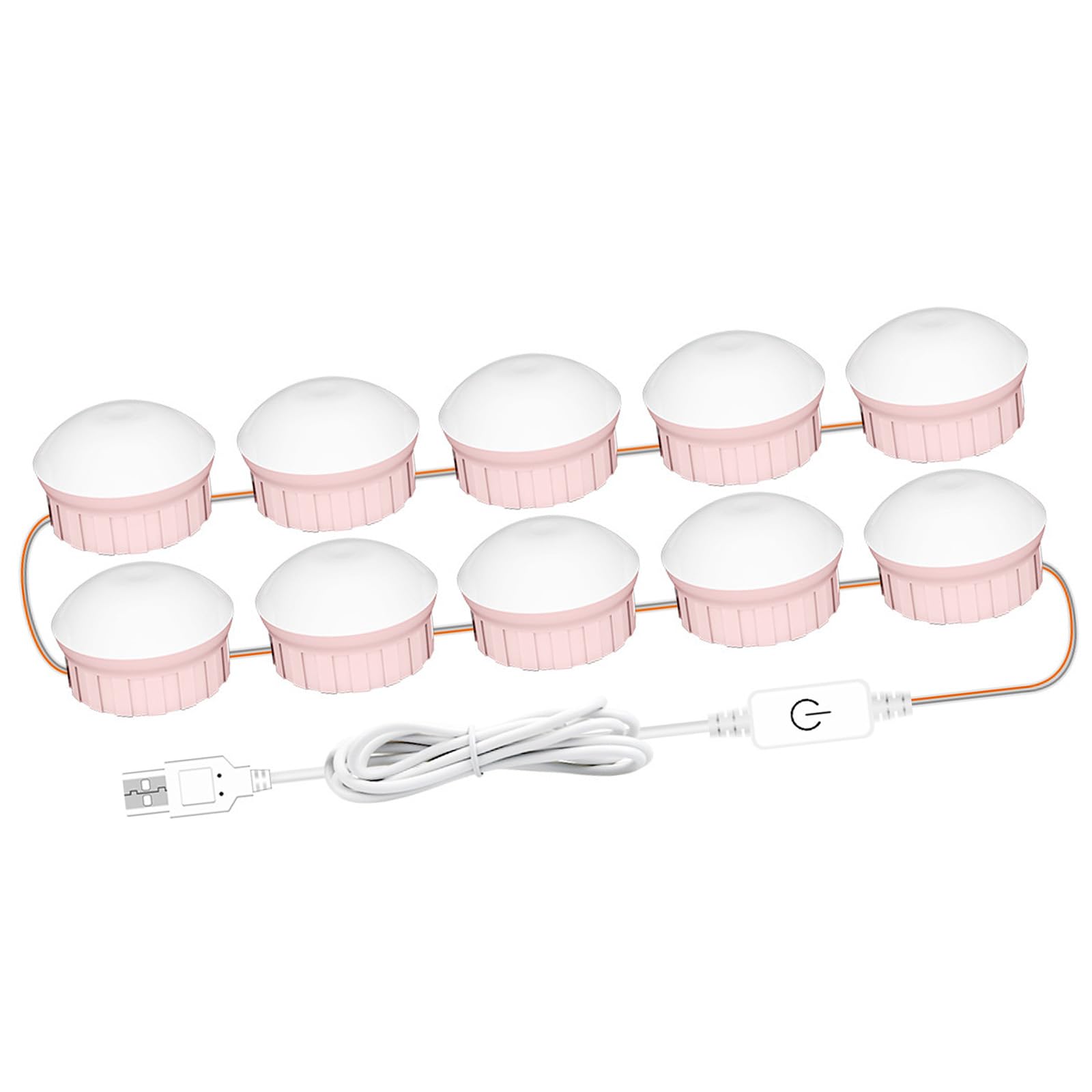 Luces LED con brillo ajustable y control de intensidad para una iluminación de maquillaje profesional 7