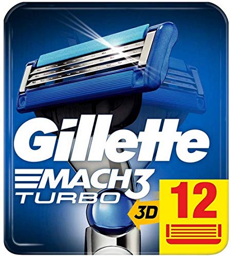 Preisvergleich Produktbild Gillette MACH3 Turbo Klingen 12 Stück Vorteilspack (Bigpack)