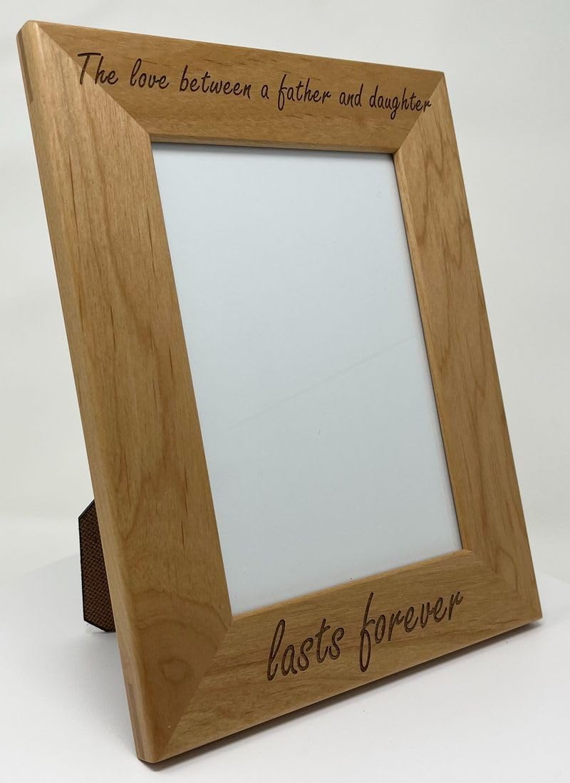 Cornice In Legno Personalizzata “L’amore Tra Zia E Nipote Dura Per Sempre” – Formato 12,7x17,8 Cm – Orizzontale Naturale - 3
