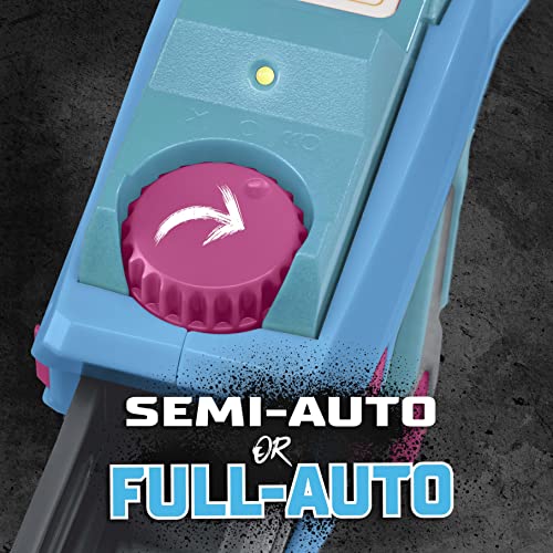 Nerf Pro Gelfire X MrBeast Blaster, 1600 Gelfire Rounds, 300 Round Hopper, Rechargeable Battery, Eyewear - Image 8