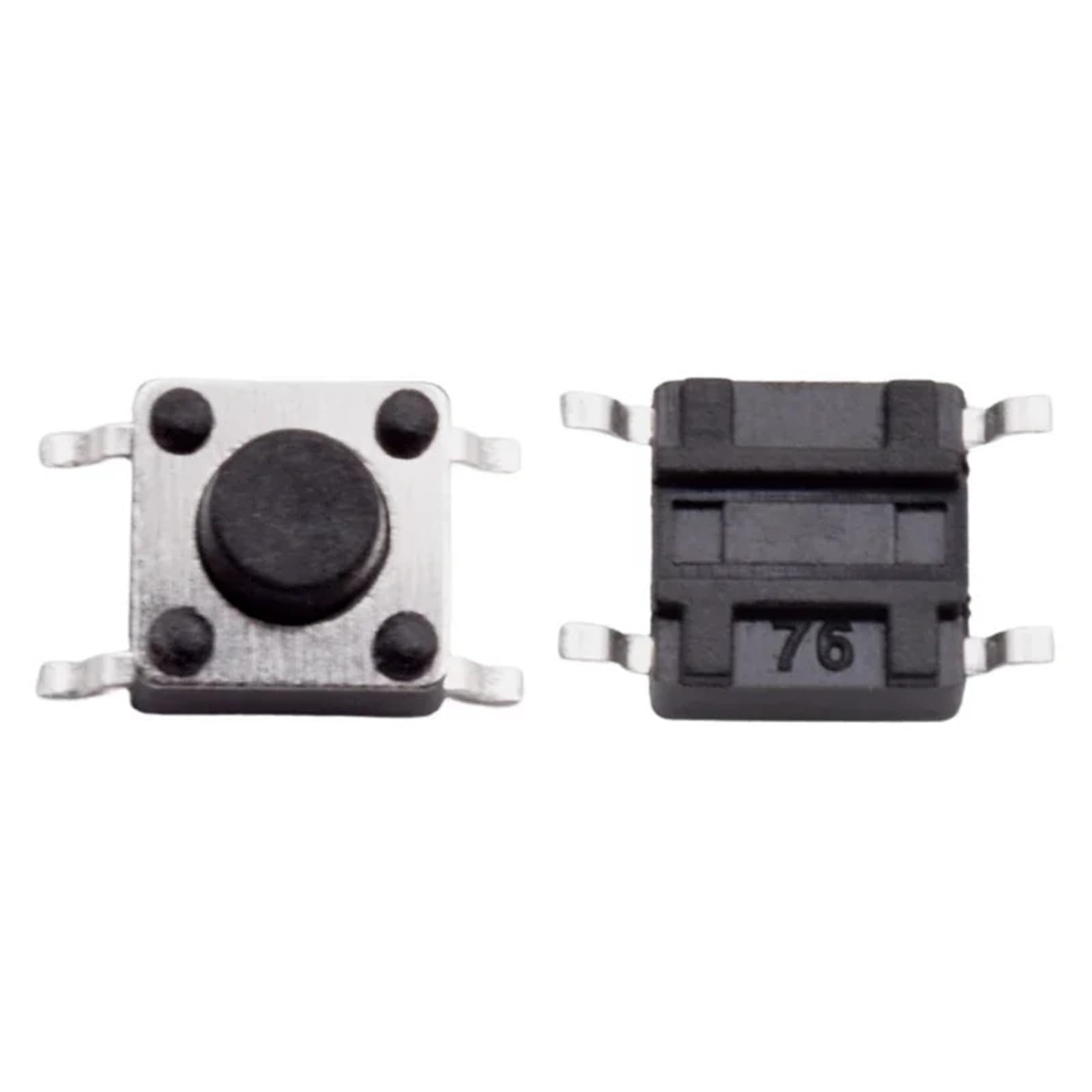 Interruptor táctil de 4 pines con reinicio momentáneo de 12V para circuitos impresos 6