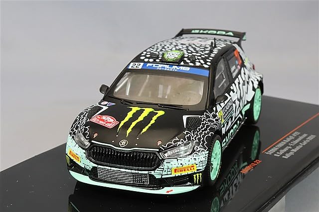 Amazon.co.jp: IXO MODELS 1/43 シュコダ ファビア ラリー2(2023