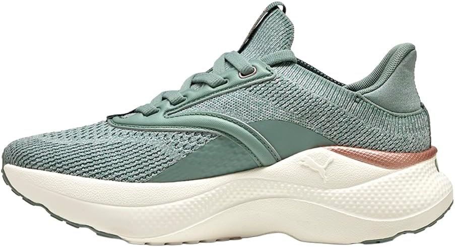 PUMA Womens Softride Mayve Running Sneakers Shoes - Green - Image 3