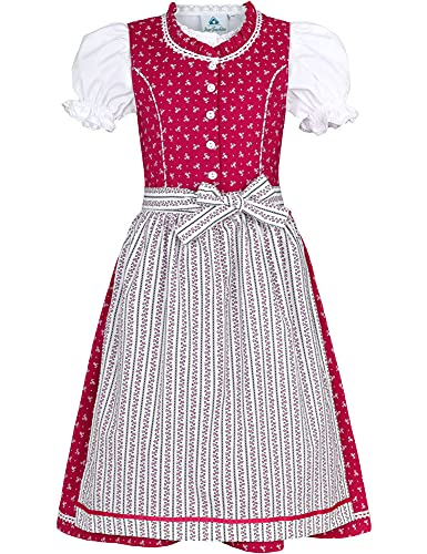 Ensemble de 3 tabliers rose Julienne ISAR TRACHTEN pour enfant