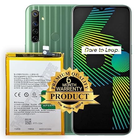 Image of Original BLP771 Battery for Realme Narzo 10 | 6i /C3 / Battery with 6 Month Warranty **** (V00000151)