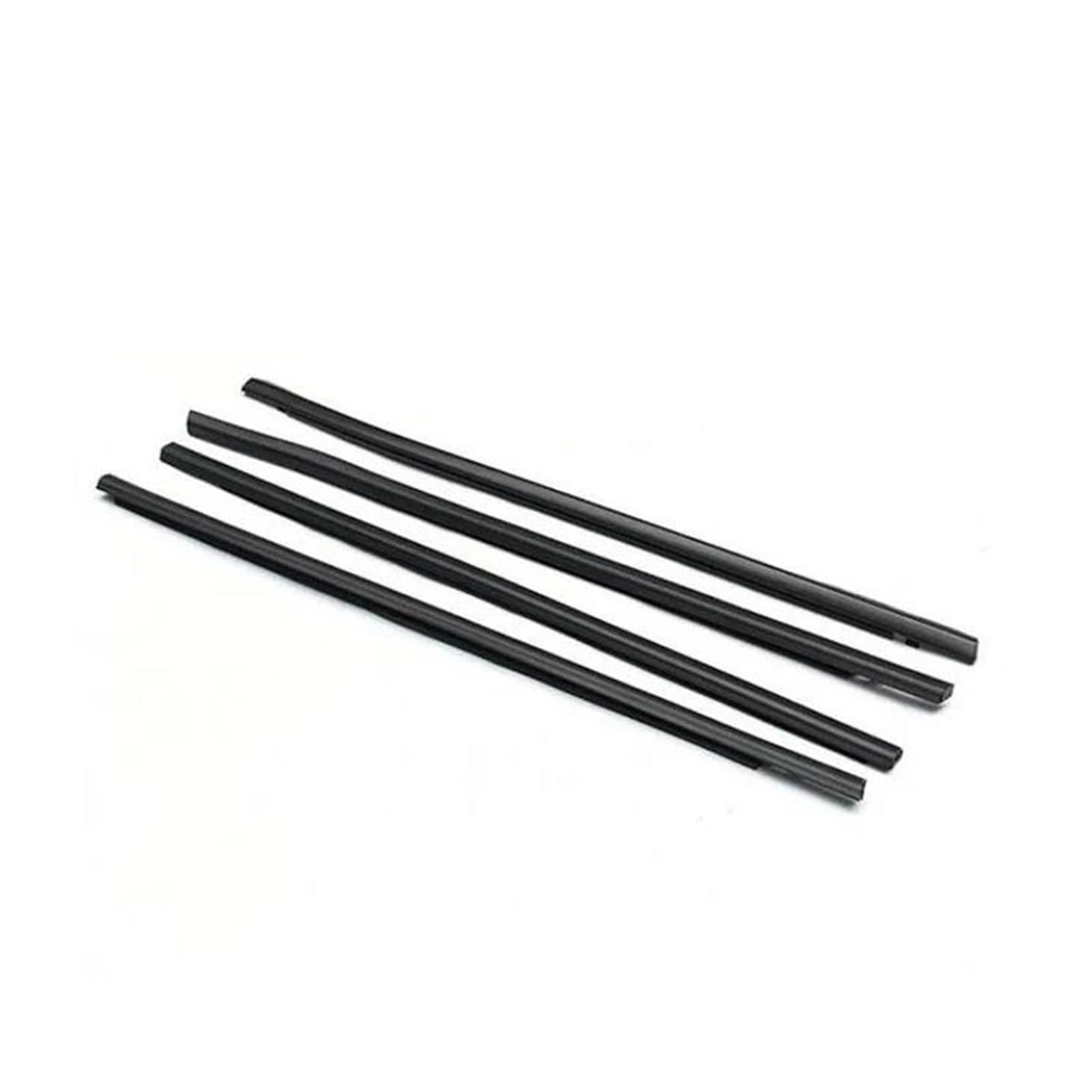 Nangaebppw One Color 4Pcs 72950-Tgga01 Window Glass Rubber For Civic Hatchback 2017-2020 Weatherstrip Molding Trim