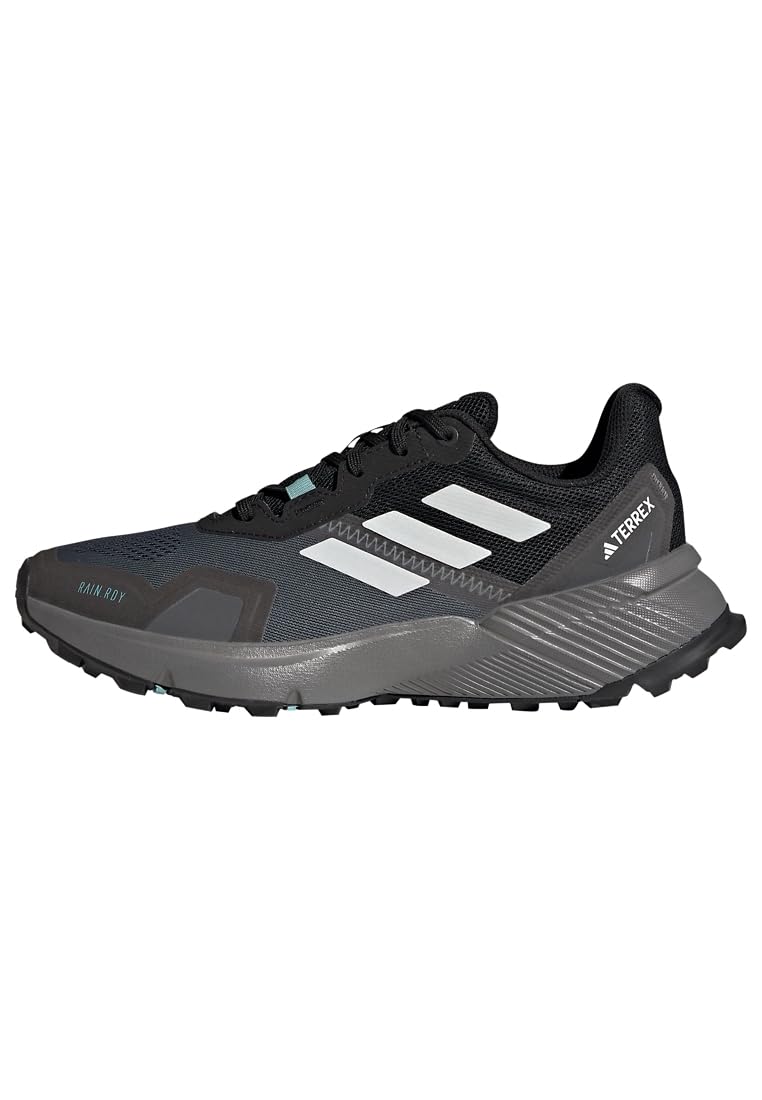 Adidas Terrex Womens Trail Soulstride Rain Ready Shoes - Black/White
