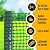 Fencing, Temporary Fence, Fencing for Yard, Plastic Fence, Deer Netting, Chicken, Mesh, Garden, Dogs, Deer, Snow, Poultry, Outdoor, Backyard, Construction, Green, 48 Inch x 100 Feet Roll