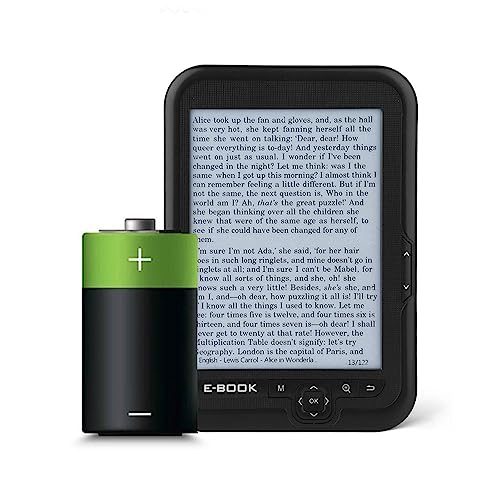 Ebook Reader, 6 -calowy Ereader z Elektronicznym Ekranem Atramentu, 29 Języków, długą żywotność Baterii, Regulowane Przednie światło, Lekkie i Kompaktowe, Audiobooki