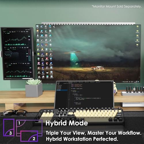 Image of Kado 2-Pack 15.6 Inch 1080p FHD Ultra-Slim Laptop Monitor Second Display | IPS 1920x1080 Adjustable Kickstand, Screen Extender for PC, Mac, Tablet, Phone, Xbox, PS5, Switch USB-C & HDMI Connectivity