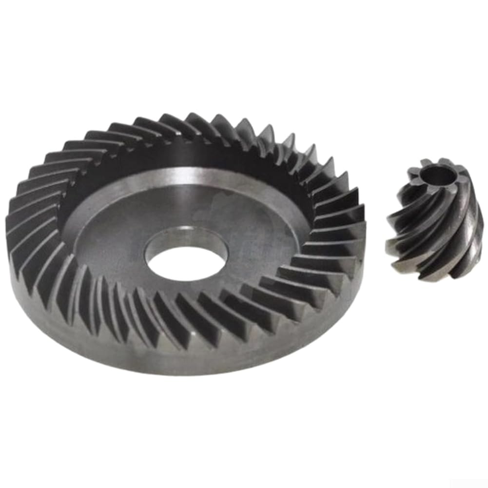 Set ingranaggi numero parte 316054990 compatibile con Wea17-125quick Smerigliatrice angolare Componente di ricambio Struttura in metallo grigio per utensili elettrici Attrezzatura da officina Design