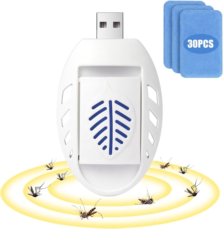 AOOWU USB Mosquito Repellent Plug In Mosquito Killer, Indoor Insect ...