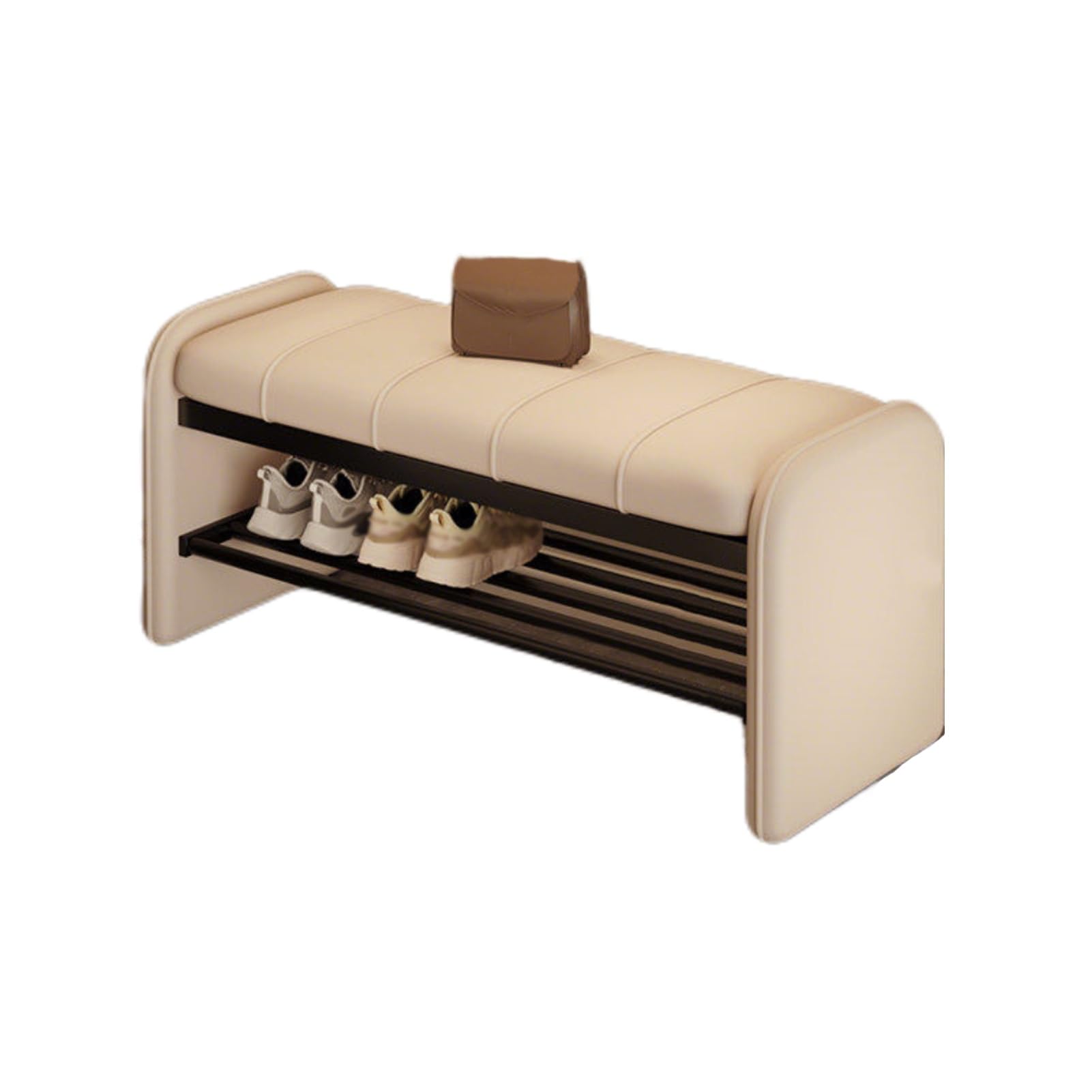 Rangement et tabouret de dressing polyvalent pour optimiser les petits espaces