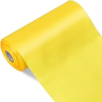 Vista 27 de TONIFUL Cinta de satén rosa sólida de 4 pulgadas de ancho, 22 yardas de largo, cinta grande de tela para corte de ceremonias, kit de gran apertura